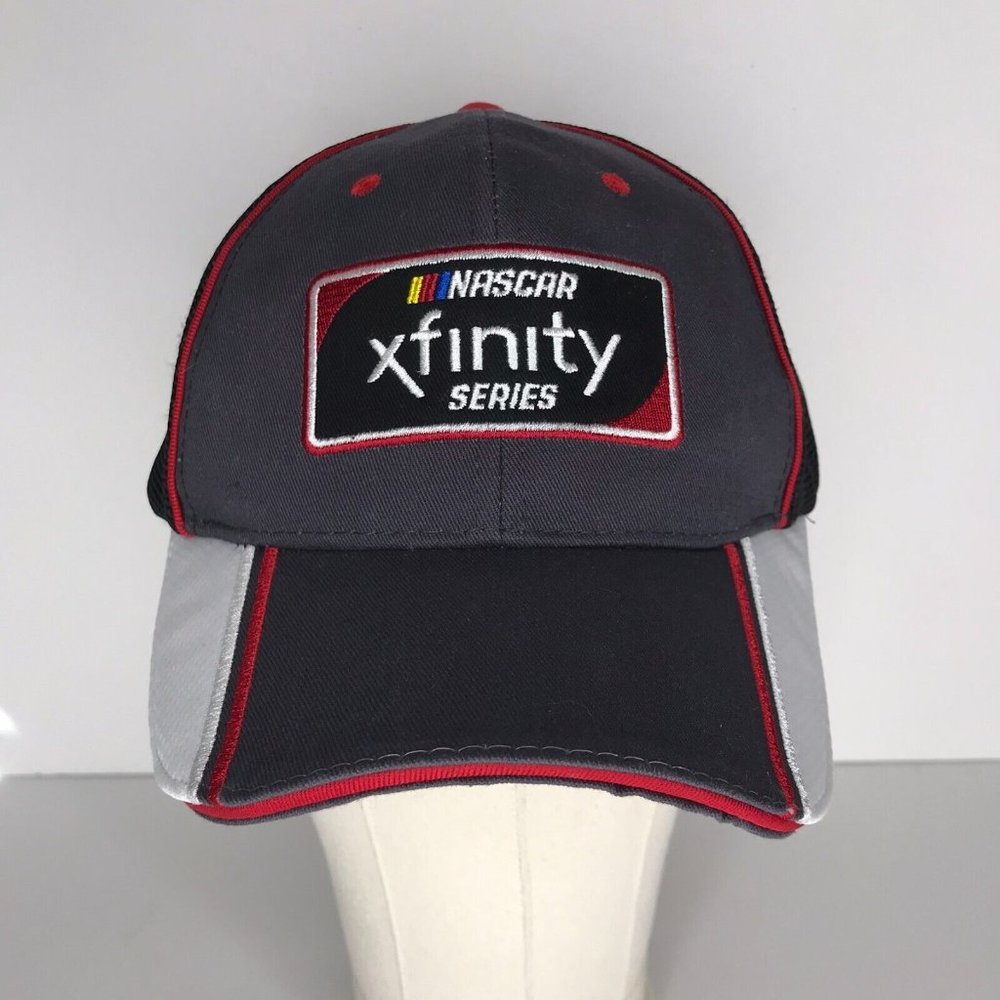 Xfinity Series Nascar Black Gray Adjustable Hat